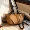Vintage Canvas Top Handle Bag Women Fashi Crossbody Shoulder Bag Korean Style Casual Texture and Versatile Tote Storage Bags
