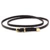 Spring Fashion Hand Made Waist Thin Belt Vintage Women's Belt with Bucket Summer Dress Decoration