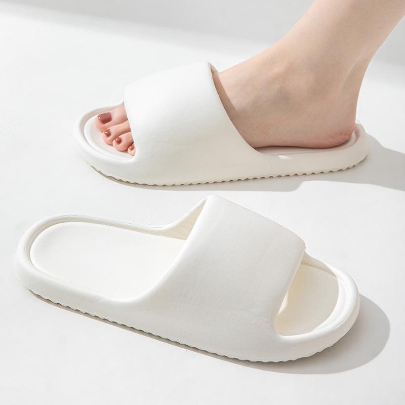Women s Cool Summer Non-Slip EVA Thick Sole Slippers: Wear-Resistant, Stepping on Clouds Feel, Couple Style Flip-Flops. 42-43