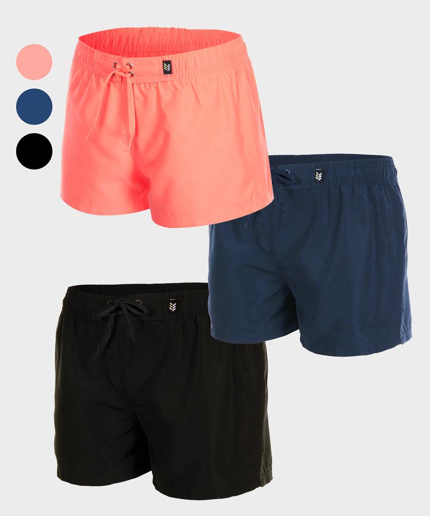 Helingbon Women'S Swim Shorts Multi Boardshorts Beach Shorts (4 Colors) / A25W