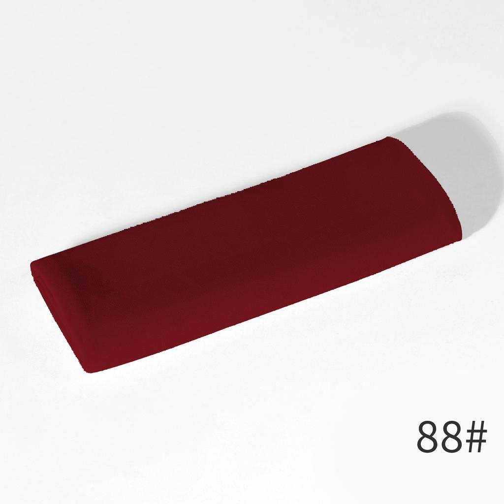 - New Monochrome Pearl Chiffon Bubble Towel Women'S Scarf Long Scarf Windproof And Sand-Proof Four-Season Scarf