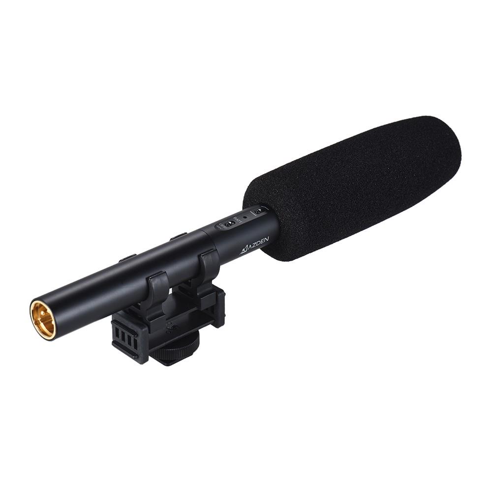 Azden SGM-X Supercardioid Shotgun Condenser Microphone with Mini Output for DV Cams