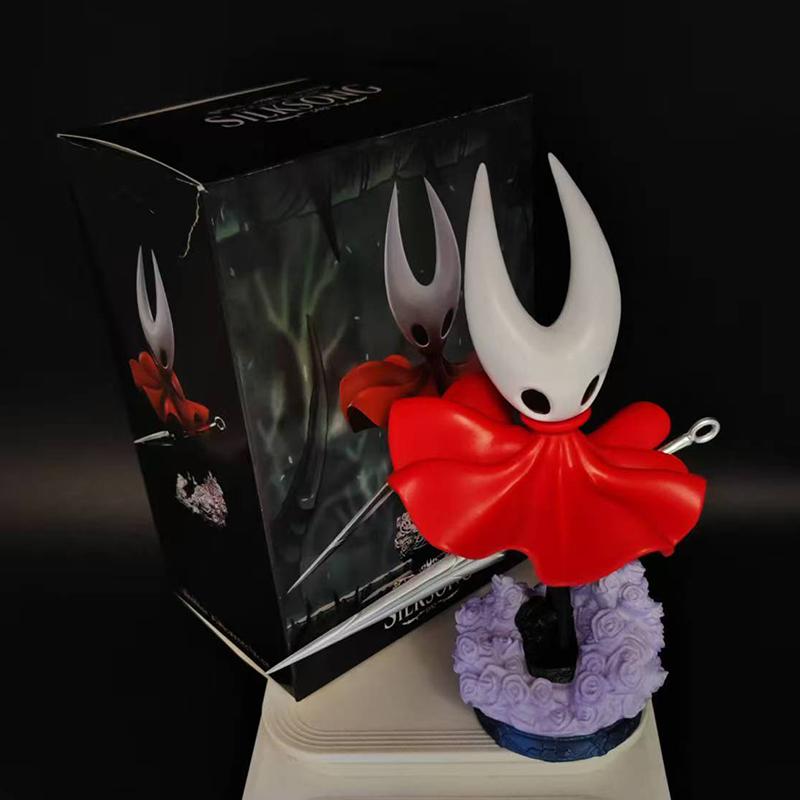Novo Merchandising do Jogo Hollow Knight Figura de Ação GK Estátua Exquisita com Base Impressão 3D Modelo de Brinquedo Menina Vespa Presente