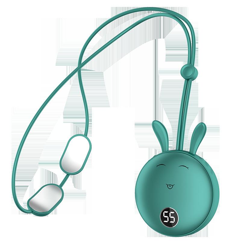 

Новый горячий компресс, грелка для шеи, портативная грелка, 4-в-1, мультяшная, USB-зарядка, портативная грелка для рук зелёный