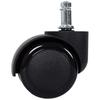 Lekali Heavy-Duty PU Caster Wheels for Office Chairs (5 Pack)