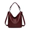 Luxury Designer Handbag Brand 2025 High Quality Soft Leather Shoulder Crossbody Bag for Women Bag Large Capacity Leisure Handbag