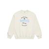 MLB SS25 Sweatshirt Unisex Cream 3AMTV0651-50CRS