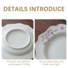 Serving Tray For Serving Tea Snacks Insulation Ceramic Dish Tray For Household