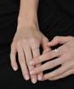 Bonbeau Cuteness Heart Ring Layered Cute Heart Ring (Type A)