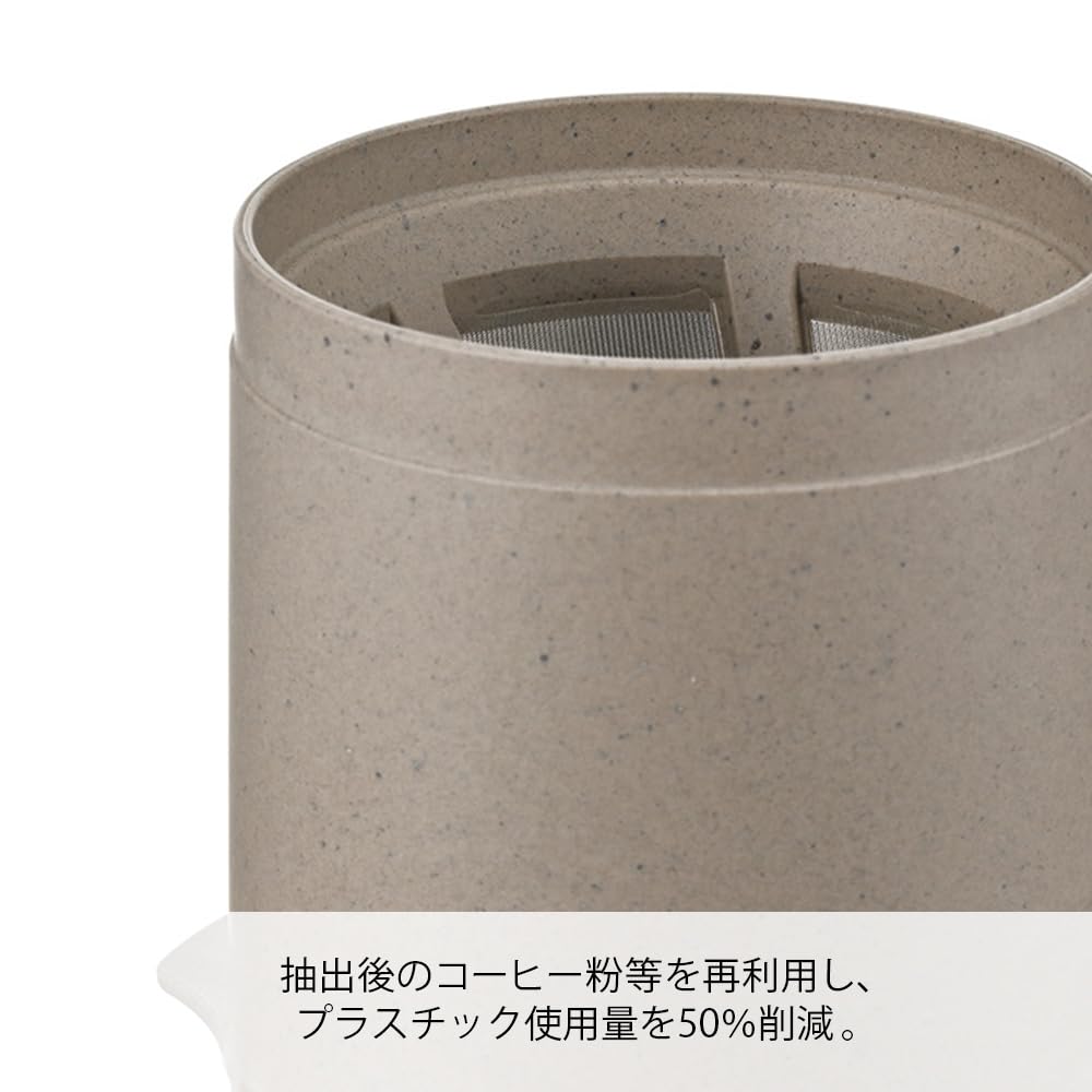 Hario BATON Series Cafe Old Dripper BATON 01 Coffee Single Stainless Steel Made In Japan Drip, Serving, Mesh, (BT-CFOD-01)