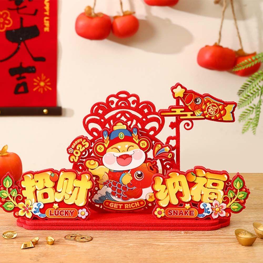 Traditional Chinese Snake Year Desktop Ornament Spring Festival Supplies  Wedding Celebration
