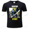 Neues Mode Herren T-Shirt Kmfdm Xtort 1996 T-Shirt Industrielle Musik Industrieller Rock Industrieller Metal männliches Vintage-T-Shirt