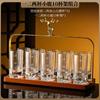 Hand-Cut Crystal Liquor Cups Set With Stand 1oz 2oz Mini Drinking Glasses Sake Baijiu Whiskey