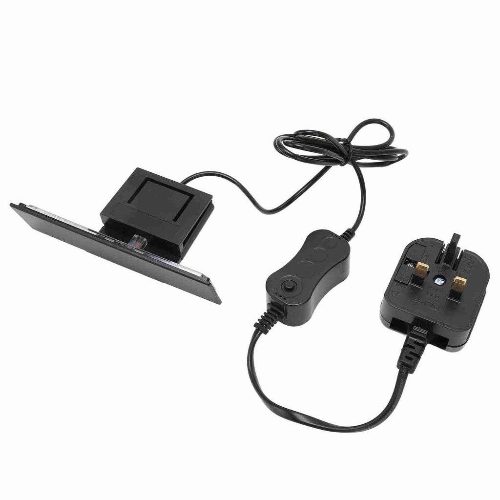 Aquarium Clip On LED Light Mini Super Bright White Light Fish Tank Clip Lamp for Aquatic Plants Fish Keeping UK Plug