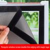 Summer Self-Adhesive Anti-Mosquito Window Screen with Velcro for Easy Home Installation