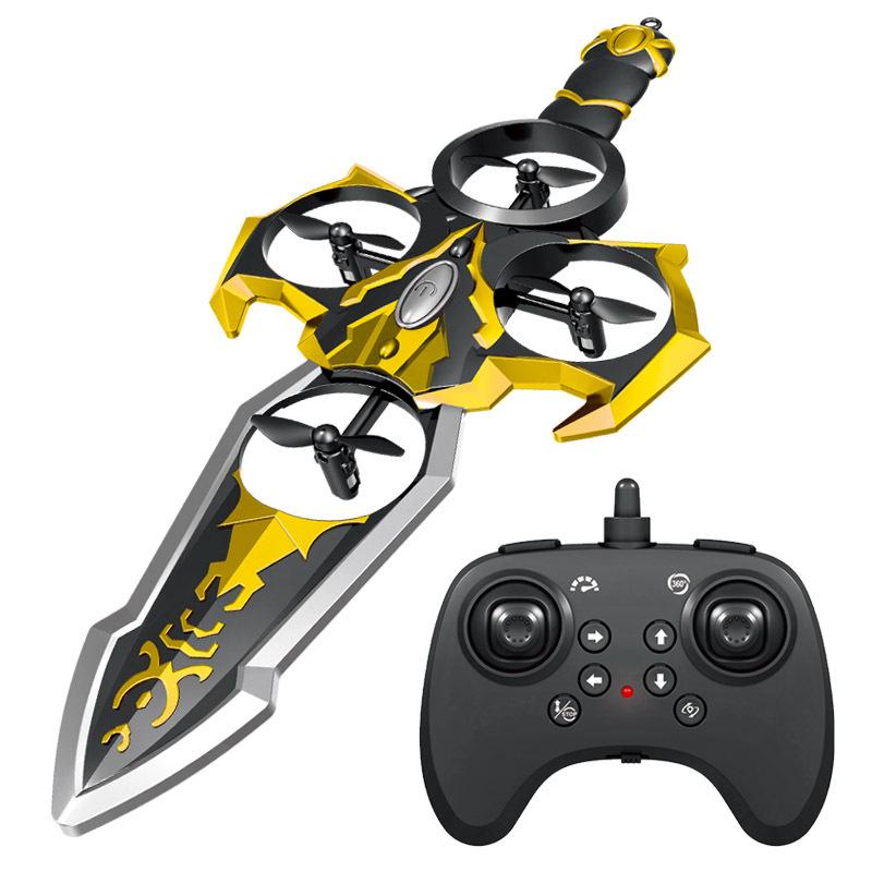 Flying Sword-Shaped RC Toy Aircraft for Kids - Durable, Crash-Resistant, One-Key Somersault Function