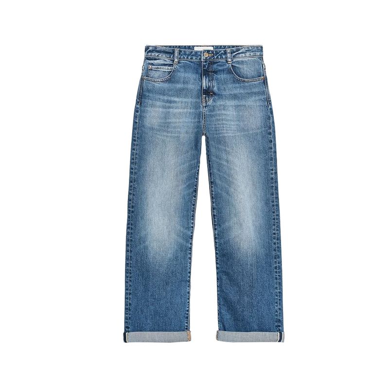 

Пояс Длинная Джинсовая Куртка Пальто 5252271 Прямого Кроя Свободная С Завышенной Талией Завиток Деним 4725231 Blue pants L