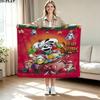 1PC Diddl Custom Name Patterned Flannel Blanket Suitable For All Seasons for Home Decor Warmth and Comfort Gifts Holiday Present