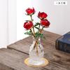 Mother's Day Crystal Crafts Rose Ornament Valentine's Day Girlfriend Wife Holiday Gifts Living Room Ornaments