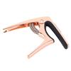 Gitarren-Kapodaster Metall 3 in 1 Tragbar für Akustik- und E-Gitarren Ukulele-Zubehör Roségold