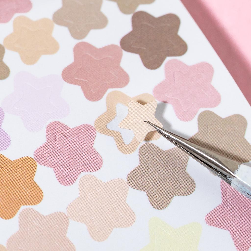 48 Sheets/pack Sticker Pad Practical Basic Versatile Planner Decoration Tabs Index Stickers