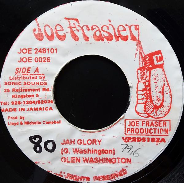 

7inch Record GLEN WASHINGTON - Jah Glory VPRD5102 Joe Frasier 2000 Jamaica Reggae, Ska & Dub Used