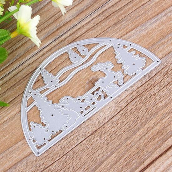 Christmas Tree Sleigh Metal Cutting Dies DIY Scrapbooking Paper Card Photo Craft
