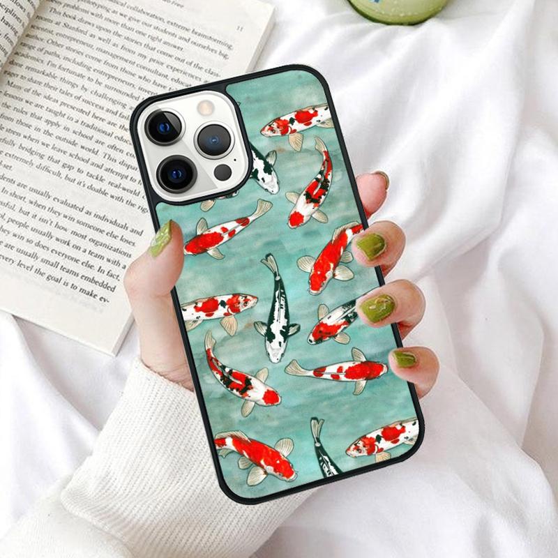 

Carp Fish Phone Case for iPhone 17 Air 16 PRO MAX 15 14 PLUS 12 11 13 Back Cover Fundas Shell Coque iPhone 17pro max