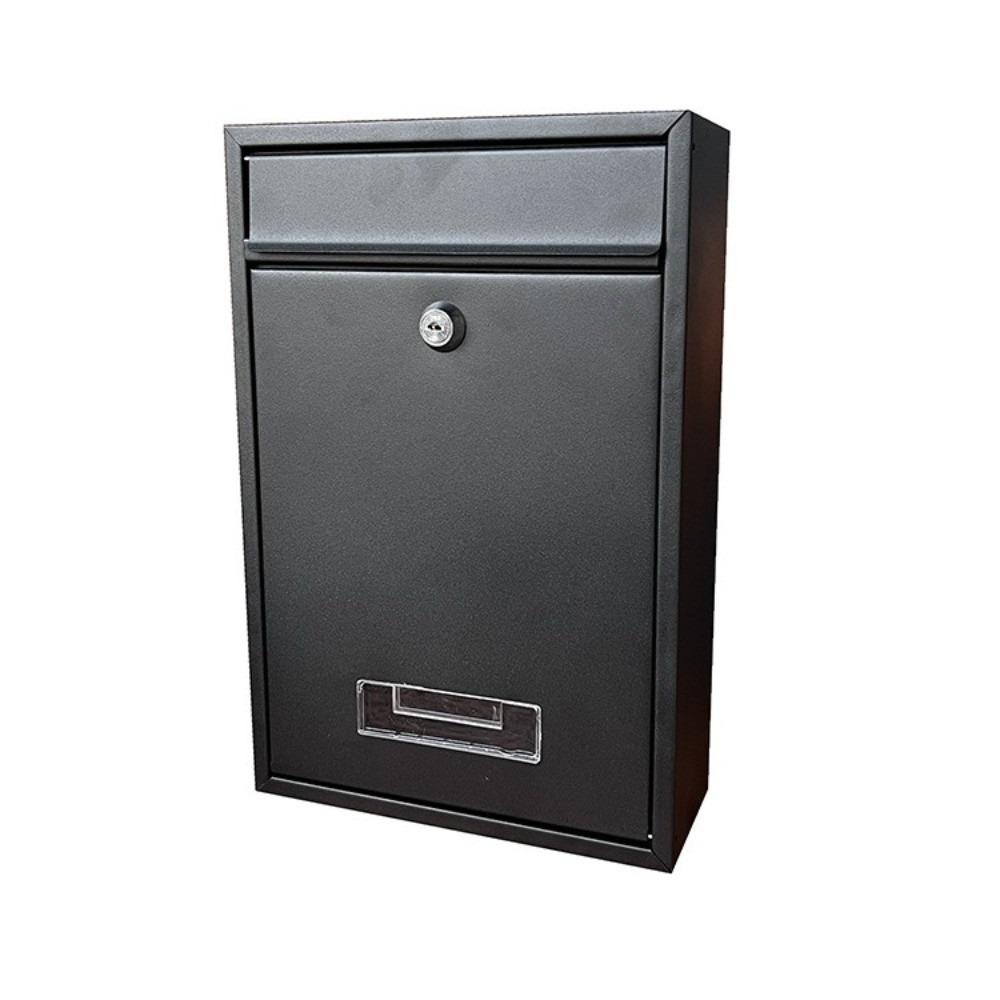 Iron Tinplate Letter Boxes Safe Locking Metal Email Suggestion Box Large Mail Drop Box  Garden