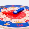 Wooden Material Wooden Teaching Clock Improve Observation Learning Clock Toy  Preschool Education