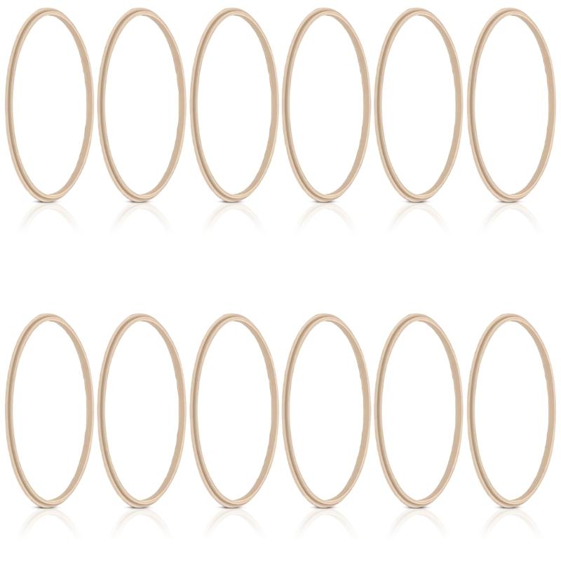 

12Pieces Silicone Seal Rings Gaskets Water Bottle Accessories Suitable for 40oz Water Bottle Lid Offering Leakproof 1