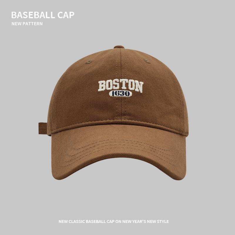 Bestickte Baseballkappe Kinder Modenschau Gesicht kleine Schirmmütze vielseitig vertiefend Paar Sportkappe
