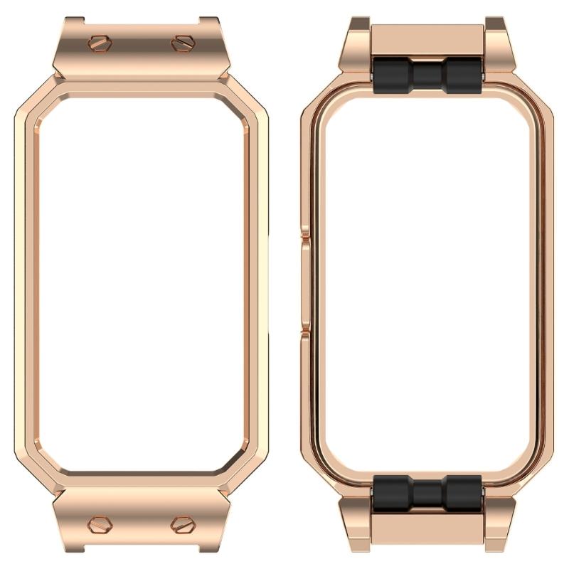 Steel Case Protective Frame Watch Face Cover Smartwatch Accessory for Men Women for Band 10 9 8