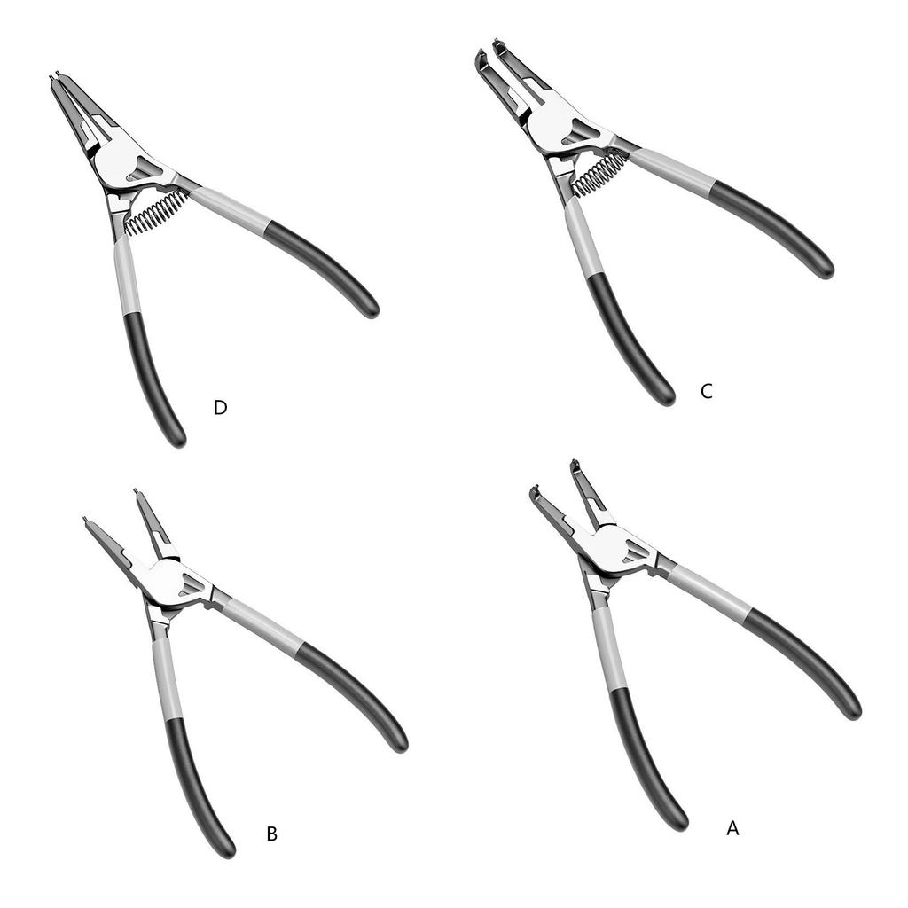 Retaining Rings Pliers with Not  rusts  Coating Heavy Duty Retaining Rings Pliers for Car Maintenance & Electrical Repairs