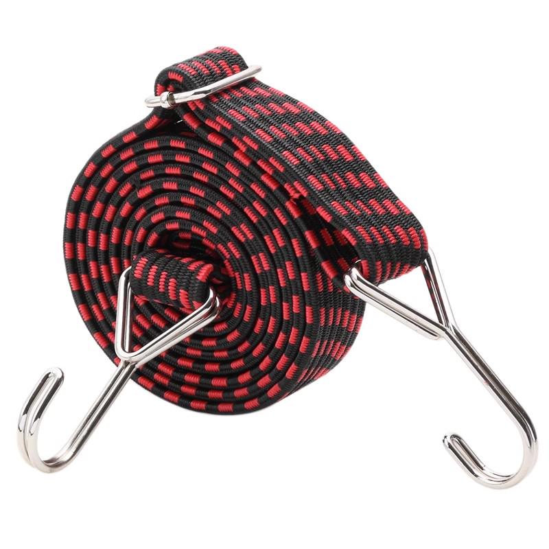 Elastic Motorcycle Tie-Down Strap for Cargo & Luggage