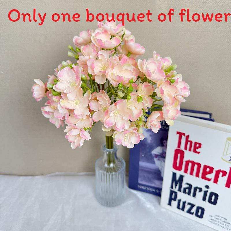 Artificial Jasminum Sambac Home Decor Wedding Centerpiece With Silk Material For Photography And Events