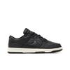 Dunk Low 'Black Canvas' (Unisex) Black / Black / White Skate Shoes DV7211 001