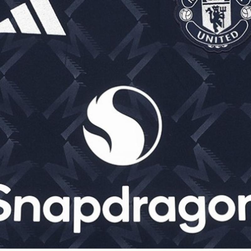 Adidas Junior Manchester United Man Utd Away Jersey Short Sleeve Jersey 2024 25