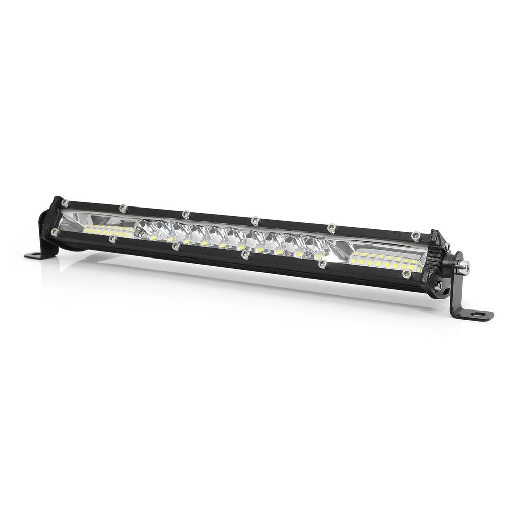 10/20 Zoll LED-Lichtleiste LED-Arbeitsdachleuchten 12V 24V Flutlicht Spotstrahl Fahrleuchten Nebelscheinwerfer für Jeep LKW Anhänger 4x4 Offroad