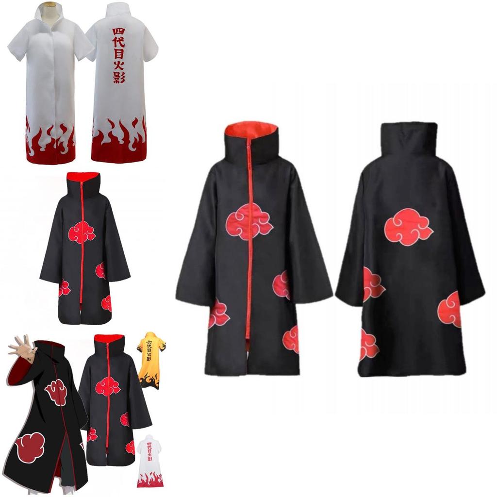 Naruto Xiao Kakashi Minato Uchiha Obito Cosplay Kostüm Uniform Robe Für Kinder Und Erwachsene