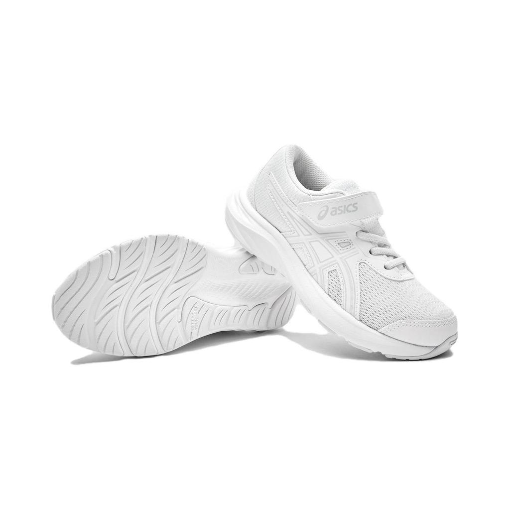 Asics Contend 9 PS White Glacier Grey Kids Sneakers 1014A338-100