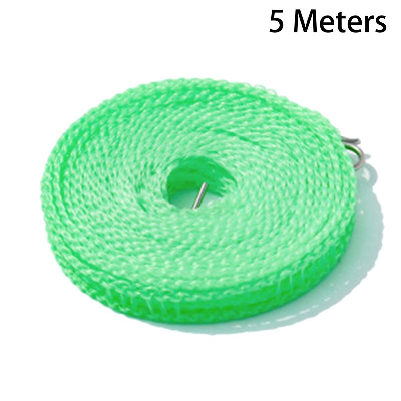 5/10M Portable Clotheslines Windproof Fence-Type Clothesline For Outdoor Indoor Home Travel Drying Rack Clothesline