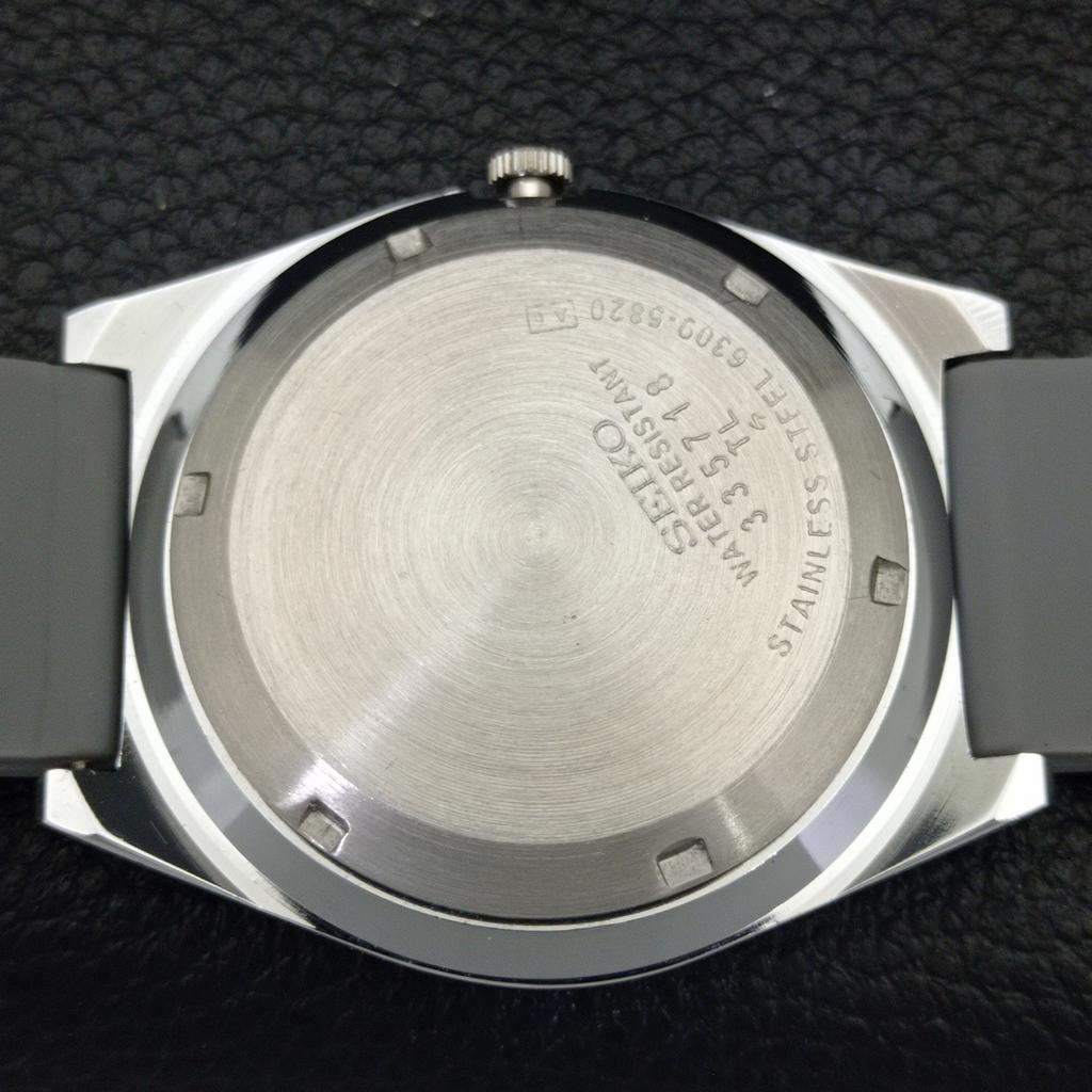 REFURBISHED VINTAGE SEIKO 5 AUTOMATIC JAPAN MENS SILVER DIAL WATCH A434686-2