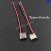 10/5/2PCS 2P Micro USB Male Female JACK Type C USB M / F Welding Wire Connector For Mobile Phone Charging Port Charging Socket