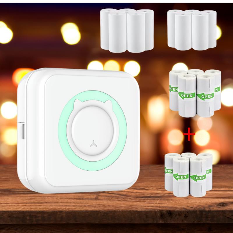 Ultra-Clear Portable Intelligent Error Sorting Mini Printer - Ink-Free Thermal Machine for Students