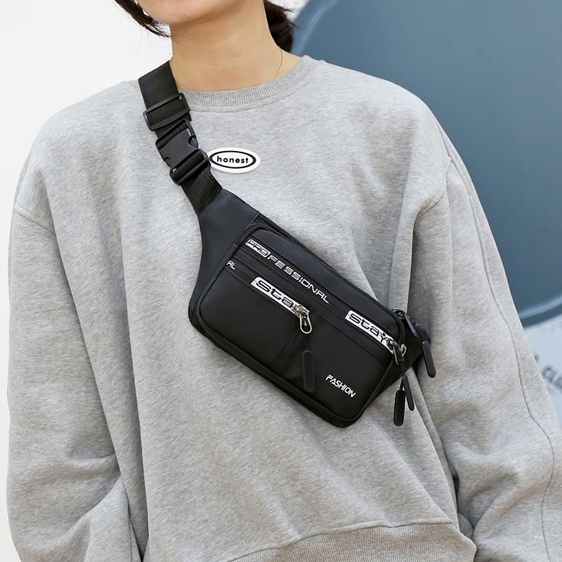 Fashion Men's Waist Pack Brand Casual Women Belt Bag High Quality Unisex New Leisure Phone Pack Versatile Male Breast Bag