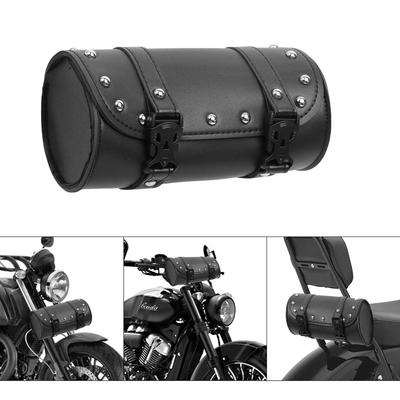 Motorrad Universal Gabeltasche Leder Satteltaschen Werkzeugtasche Aufbewahrungstasche Wasserdicht für Sportster