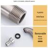 YunDuo Stainless Steel Anti-Splash Single Cold Washing Machine Faucet