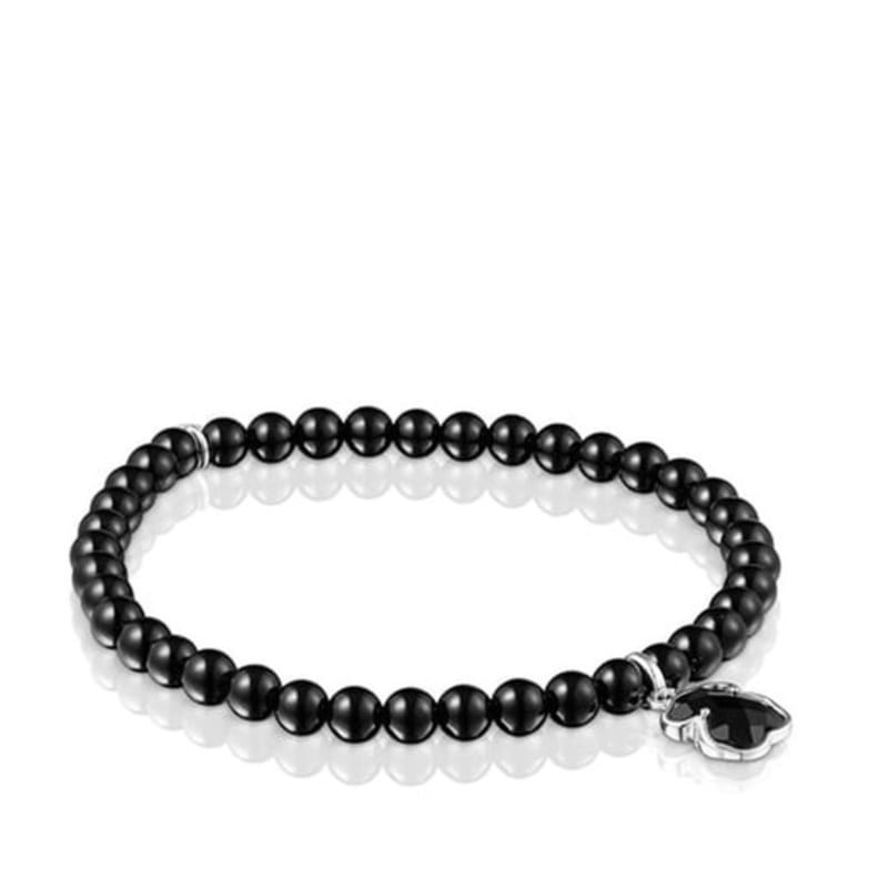 

tous TOUS Icon Color silver and onyx bracelet/212531510 FREE