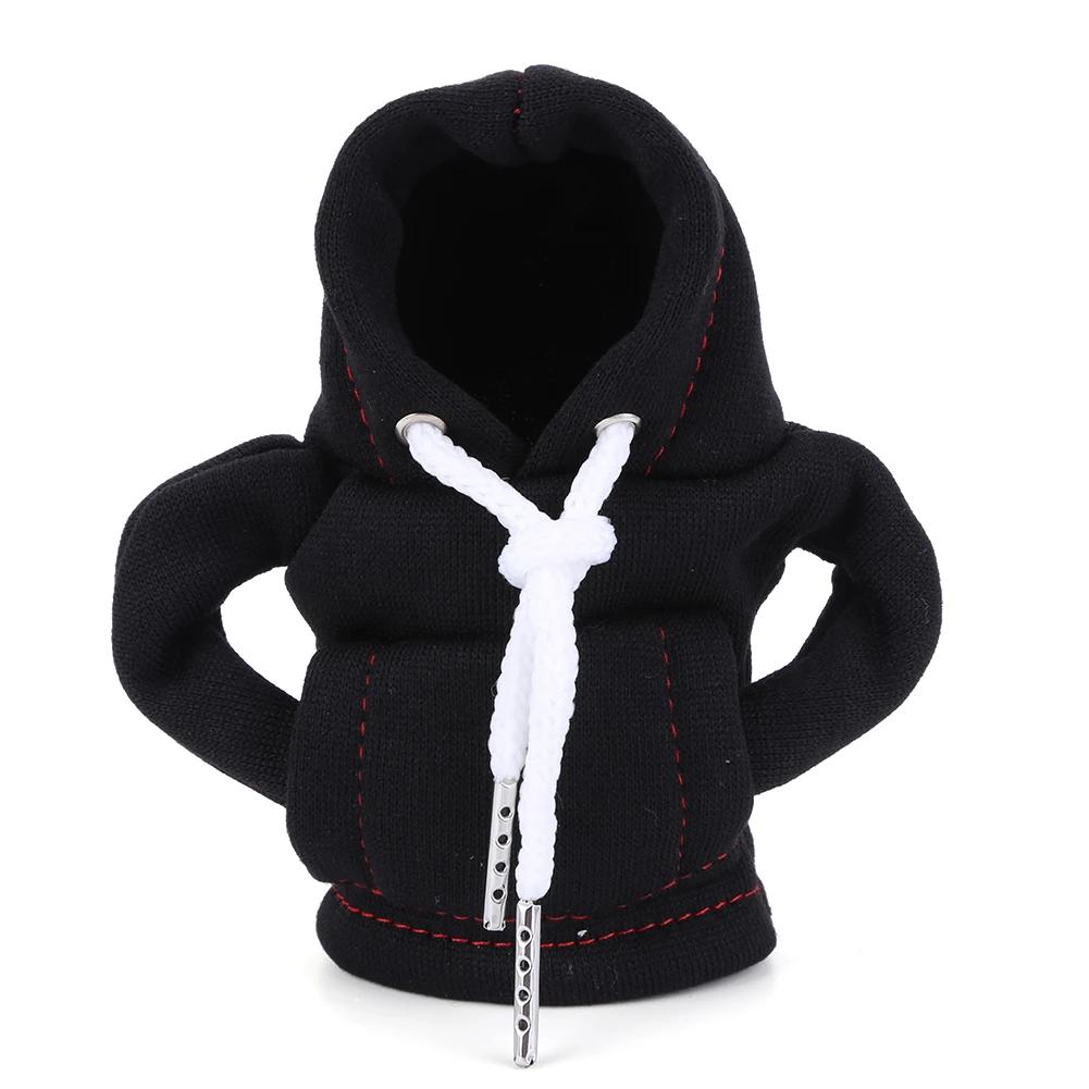 Universal Gear Shift Hoodie Cover Shift Cover Gear Handle Decoration Washable Fits Manual Automatic Car Shift Lever Interior Dec